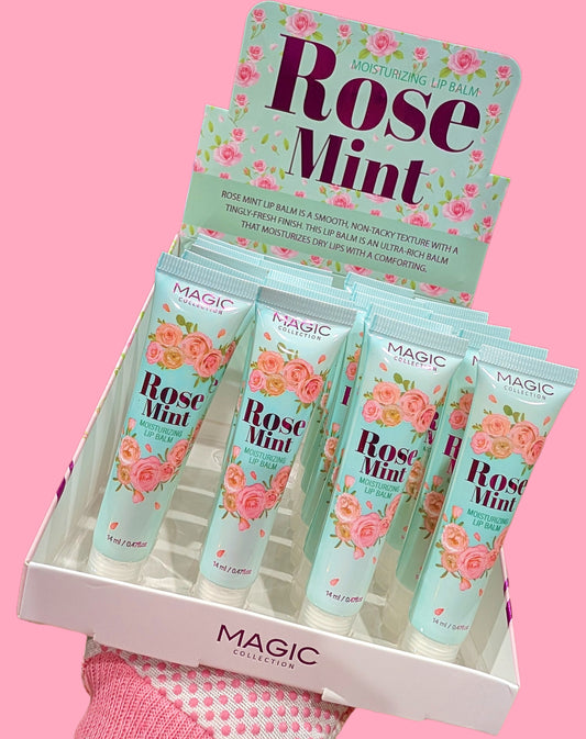Rose Mint Moisturizing Lip Balm 🌹