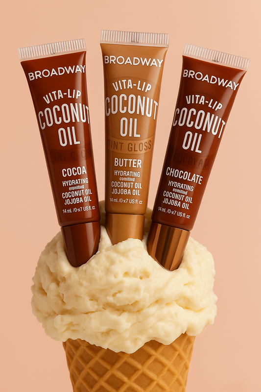 Broadway Lipgloss Trio Set (Nude) 🤎