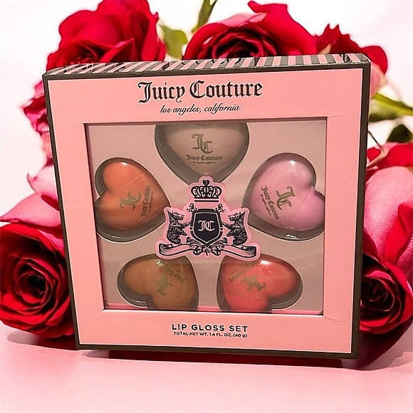 Juicy Couture Heart Shaped Lipgloss Set 🩷