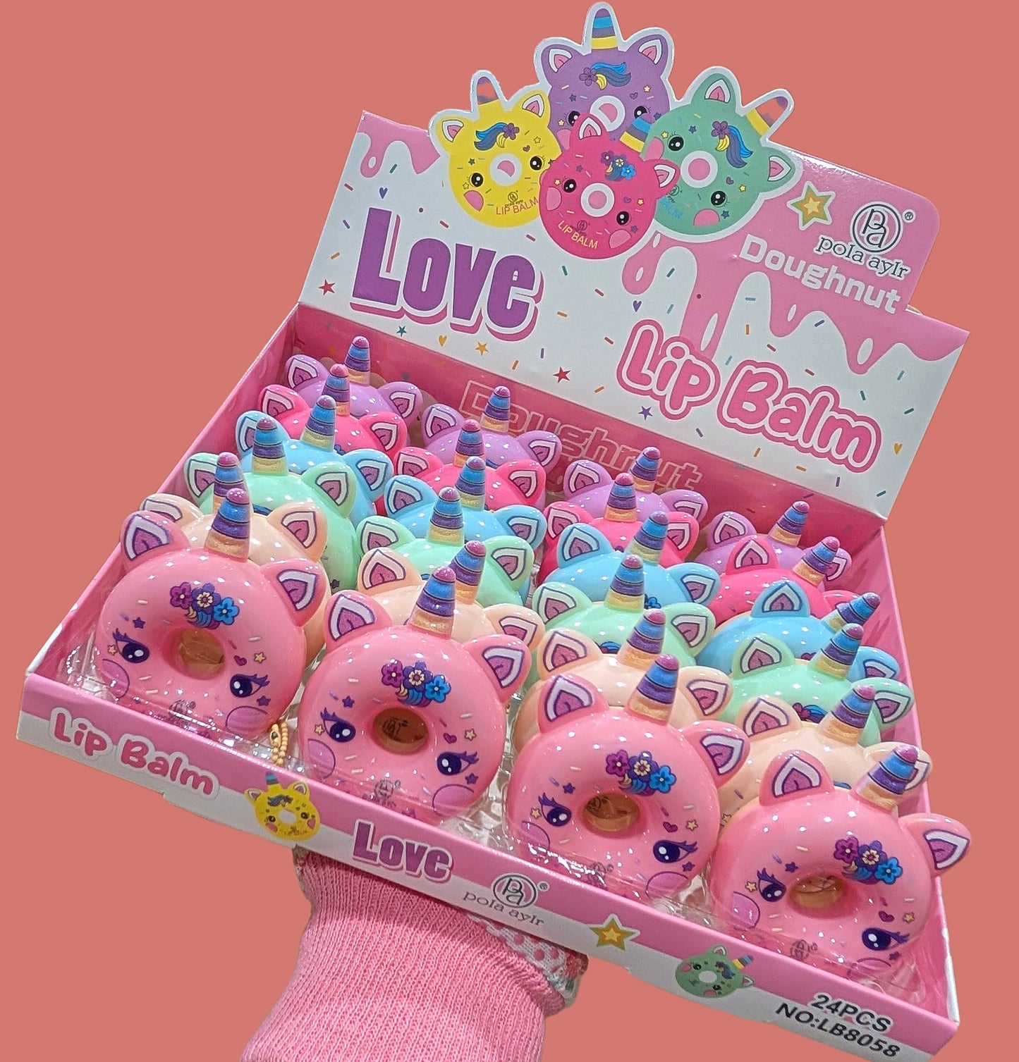 Unicorn Donuts Lip Balm 🍩