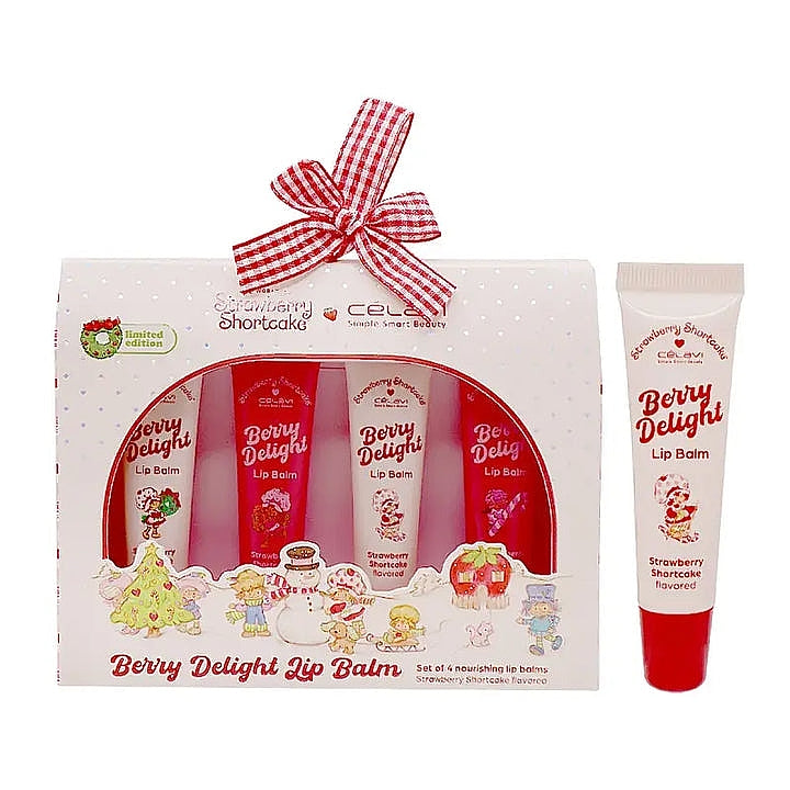 Strawberry Shortcake Berry Delight Lip Balm Set 🍓