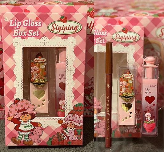 Strawberry Shortcake Lipgloss Set 🍰