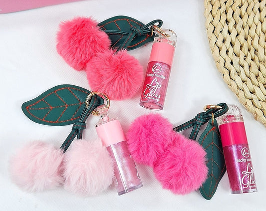 Cherrylicious Lipgloss Keychain 🍒