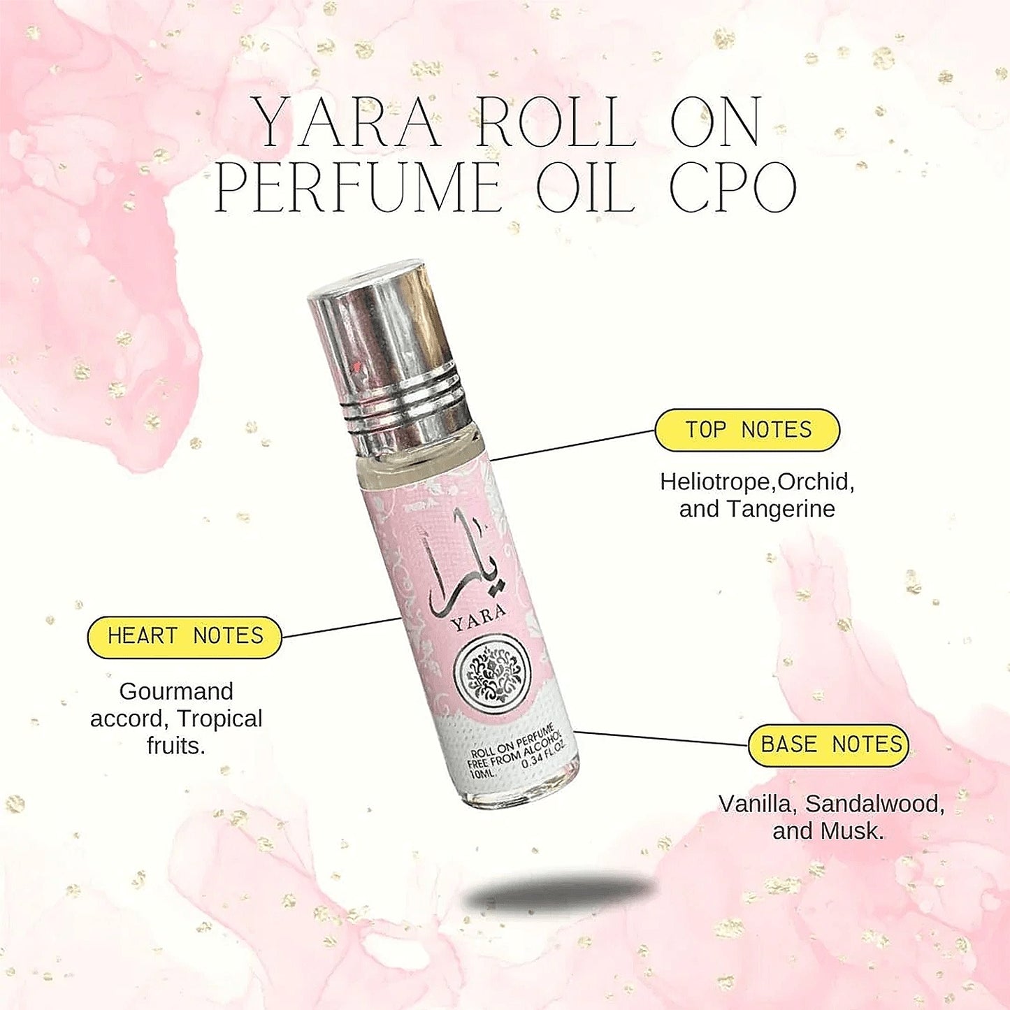 Yara Roll On Perfume 🩷